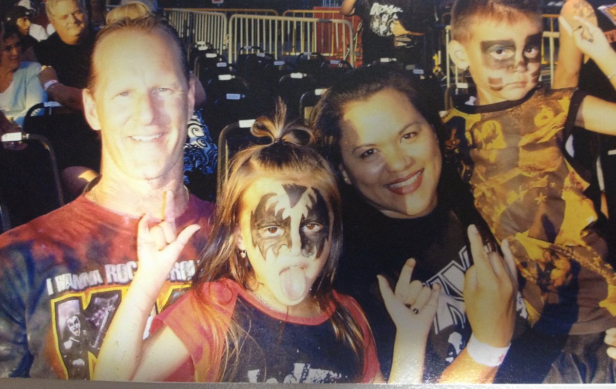 #kisskids kids rocked in California when KISS played w only 3 members because Paul was not feeling well. #kissmemories