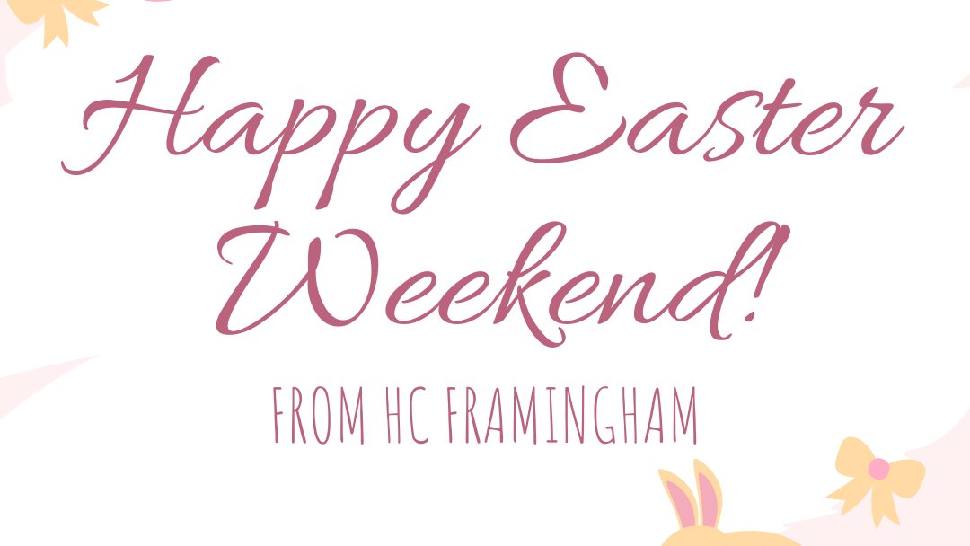 We hope everyone is enjoying their Easter weekend!