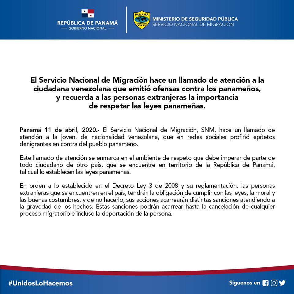 Migración Panamá tweet media