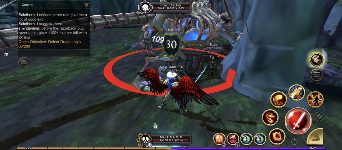 NightmareX_ED's tweet photo. Only took me few but I finally maxed to lv. 30 #AQ3D #AE #ARTIXENTERTAINMENT #NIGHTMAREX #GRIND #LEVELCAP #LV30 https://t.co/ZPZpP9yn0S