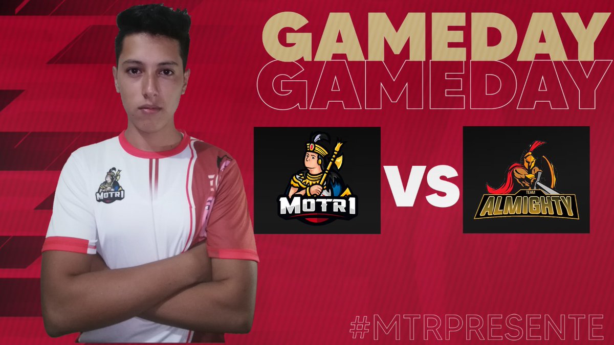 En unos minutos tendremos otra final, esperamos llevarnos el título. 

<a href="/Motri_eSports/">Motri eSports</a> vs <a href="/TAlmightyGG/">𝕋𝕖𝕒𝕞 𝔸𝕝𝕞𝕚𝕘𝕙𝕥𝕪⚔️🛡️ 🧡</a>

Copa: <a href="/tmccup/">TheMasterCuP</a>
Hora: 8 p.m. 🇲🇽🇪🇨

Todos a apoyar a Motri en esta final por el canal de <a href="/paps_yt/">Paps YT</a>
