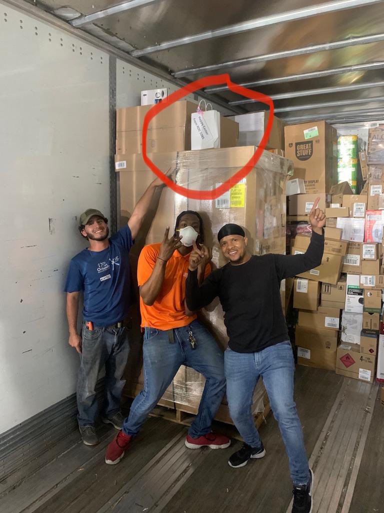 Shout to RDC 5085 for surprising the team with a Easter bag full of candy #6852