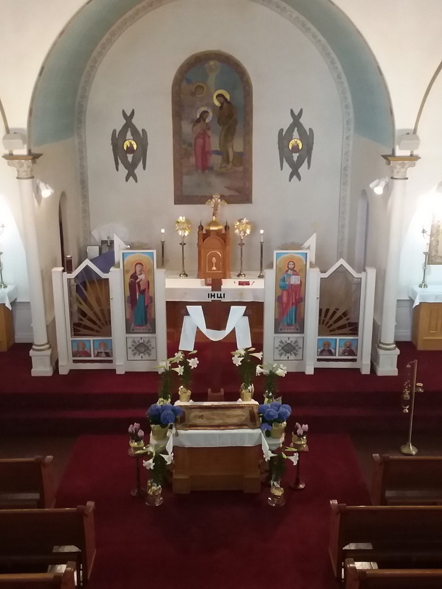 Thefishofthree's tweet image. Kristos vos Kres!