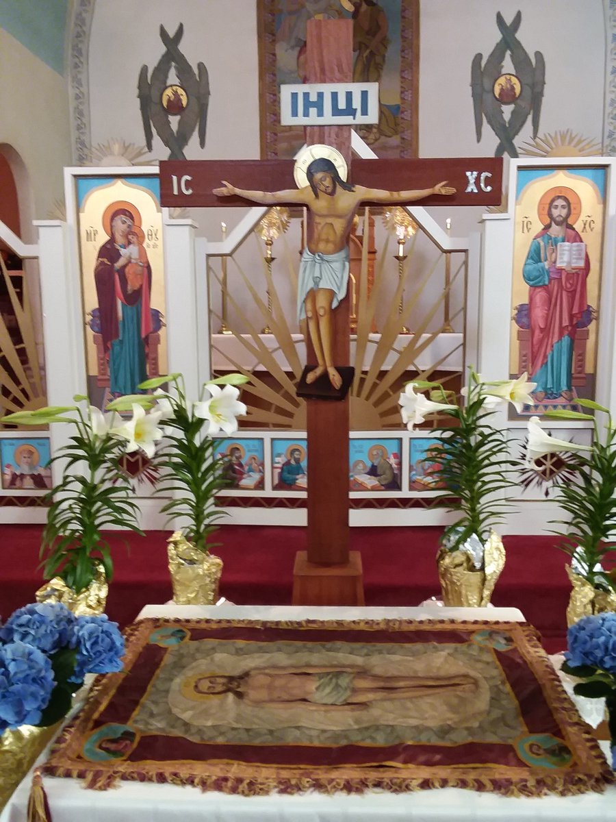 Thefishofthree's tweet image. Kristos vos Kres!