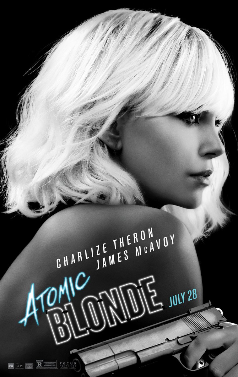 (Atomic Blonde 2017) Another Charlize Theron lead vessel. As an MI6 agent raced to uncover a list of cold war double agents, she brutally fights her way through some of the best action choreographed fight scenes in years.