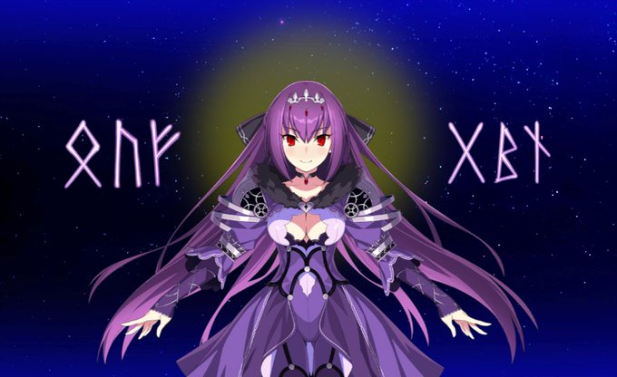 "...Oh, you're a young one. You called for me who reigns over the ice and snow of death. I am the Divine Spirit, Scáthach-Skaði"