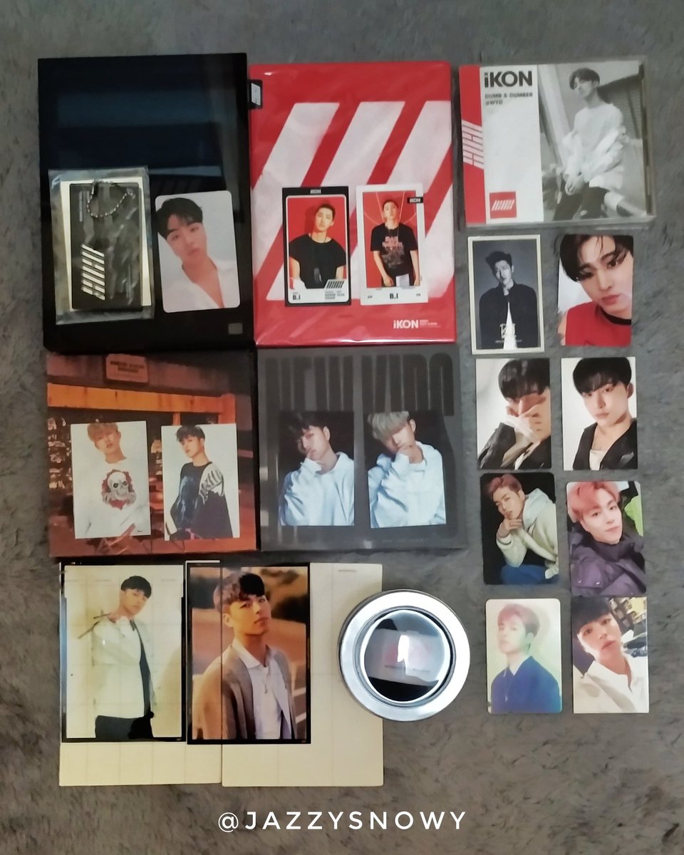 jazzysnowy's tweet photo. [THREAD] JUAL ALBUM iKON!!!
Semua album dan photocard koleksi pribadi yah. Aku jual karena mau pindah kosan dan sebagian hasil penjualan akan didonasikan untuk beli APD ❤ #WTS #WTSiKON #AlbumiKON #WTSAlbumiKON #iKON #iKONAlbum #HanbinPhotocard #JunePhotocard #JualAlbumiKON https://t.co/OdEkGgpZ60