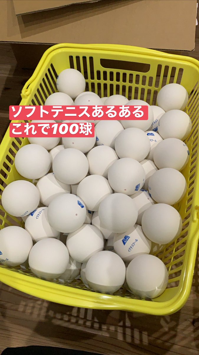特別送料無料！】 ソフトテニスボール 100球 asakusa.sub.jp