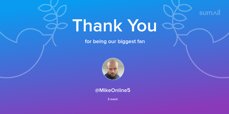 MixrMr's tweet photo. Our biggest fans this week: MikeOnline5. Thank you! via https://t.co/Nro4a2g1GB https://t.co/4wwjEiyQNQ