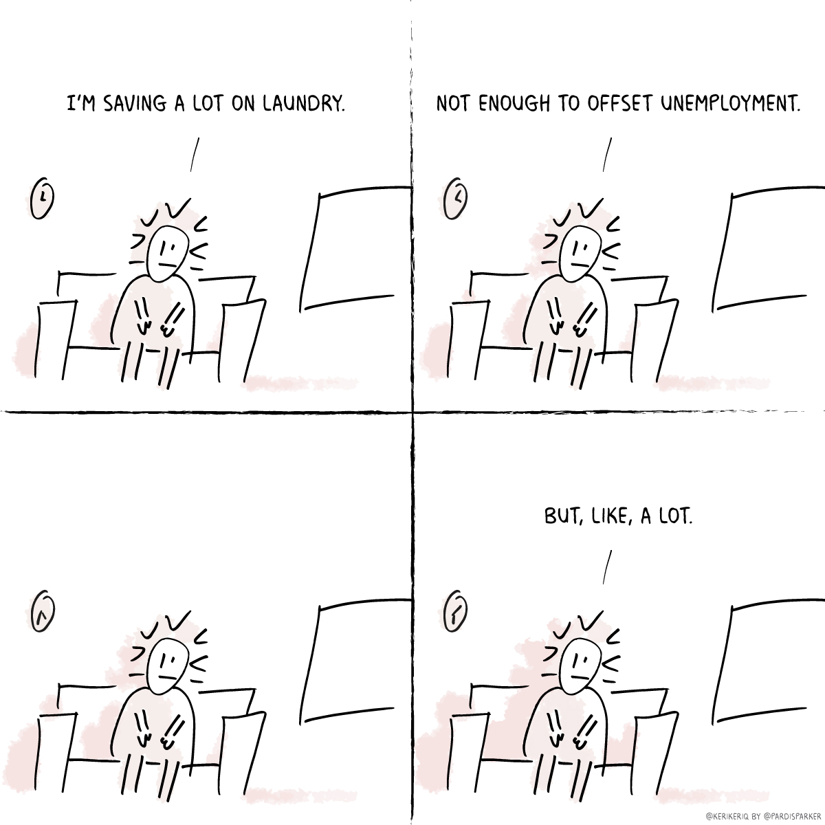 kerikeriq's tweet photo. Laundry. Keri Keri Q. Created by @pardisparker.
https://t.co/yZbpTwSXn1

#kerikeriq #comic #comics #webtoon #webcomic #webcomics https://t.co/ve3G4ZIlnq