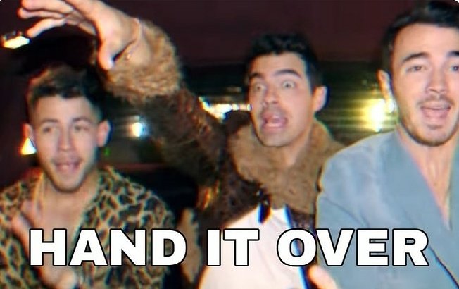 Laura1375's tweet photo. Okay @jbmemefactory if you insist.
Hand it Over @joejonas to: @xjustmitchie @JosephJCrew @sugarbunn10 @RiahStrickland @katherineee_16 @sugarbunn10 @nictothemarie @BrokenRose93 and anyone that # #JoeTambo tonight. You all deserve #Tambo. Good Luck everyone! π β€ https://t.co/6xQV0VfMI3