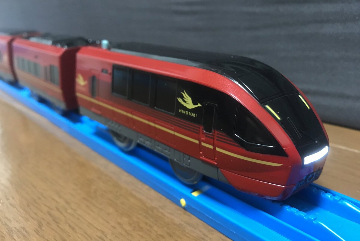 洛楽ココア 最近買った近鉄特急ひのとりプラレールを開封