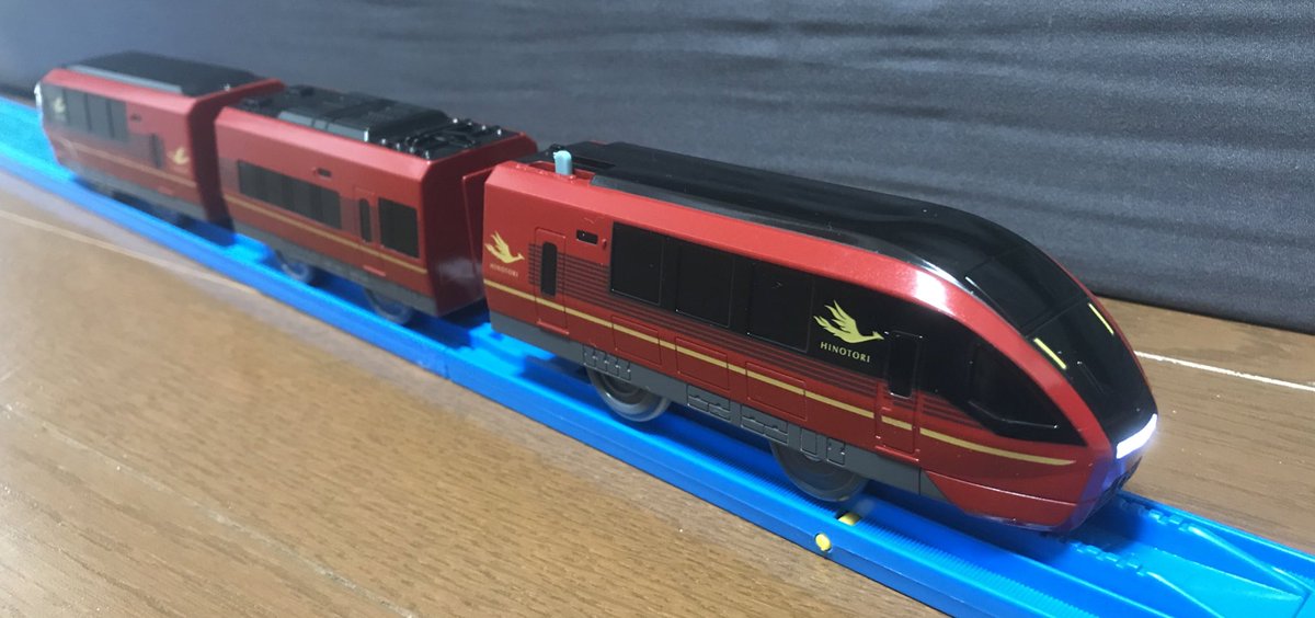 洛楽ココア 最近買った近鉄特急ひのとりプラレールを開封