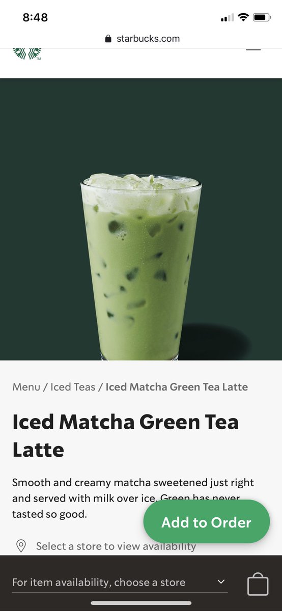 Wade: judging your romantic choices, judging your fashion choices, judging all your choices.Iced matcha green tea latte + Chesapeake Bay Candle Leather Oak