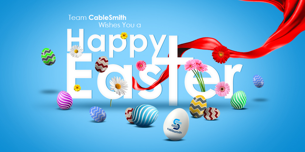 cablesmithindia's tweet photo. Wish you an egg-citing and safe Easter ahead of you!
#CableSmithIndia
#CableSmith #CableDocking #telecommunication #telemedicine #elv #nfv #5g #4g https://t.co/R1otF4wtNc