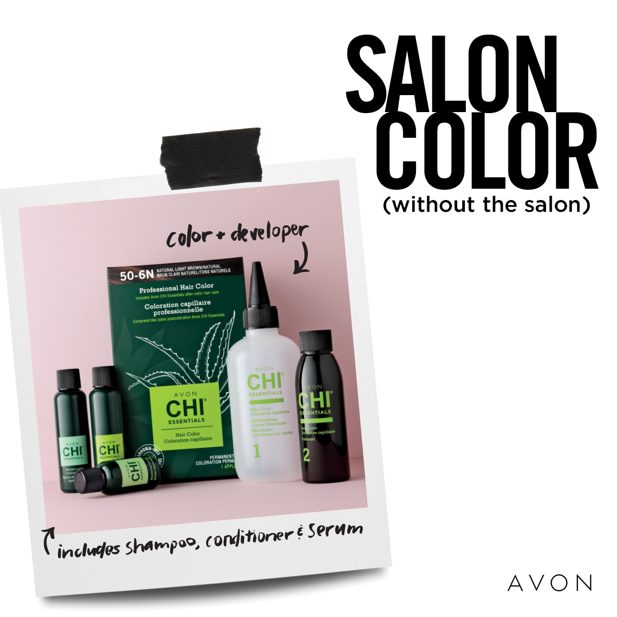 Roots starting to show?  Grab some a salon kit from our online store: go.youravon.com/3khph6 Delivered safely to your front door.