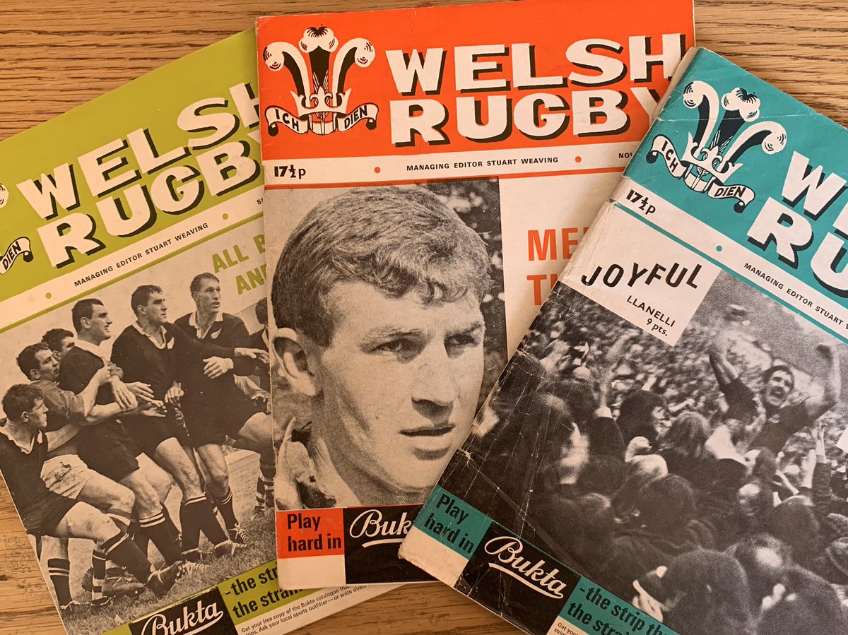 And before he and Mum emigrated to NZ with us as wee folk, he went to a lot of rugby games to see the golden era of the Welsh teams, JPR, Gareth Edwards, Barry John