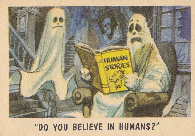Halloween card by Jack Davis. 1959. 