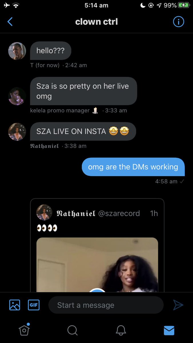 we don’t know what twitter did to our GC......