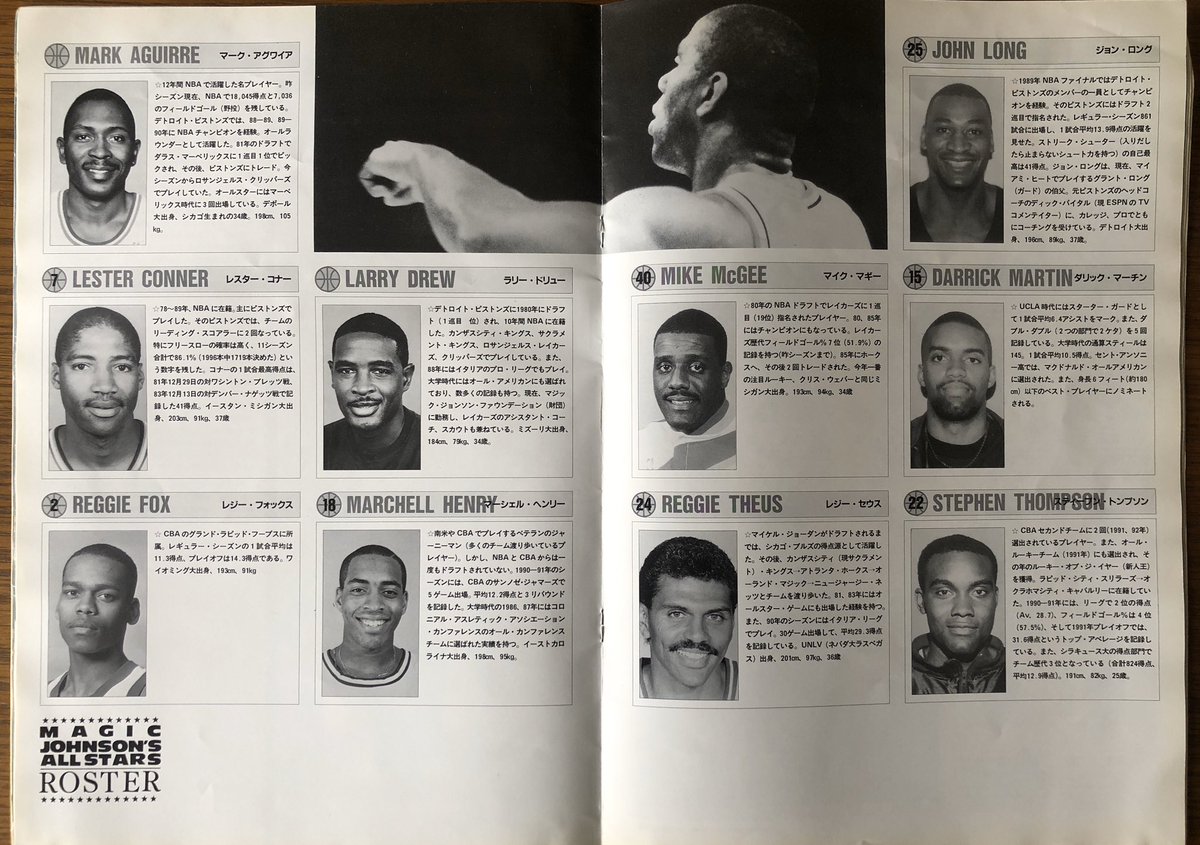 NBA マジックジョンソン　STARTING LINEUP NBA マジックジョンソン STARTING LINEUP