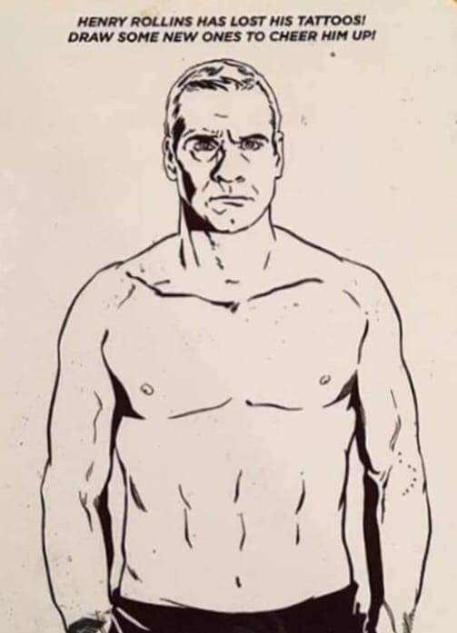 henryrollins  Henry Rollins tattoo