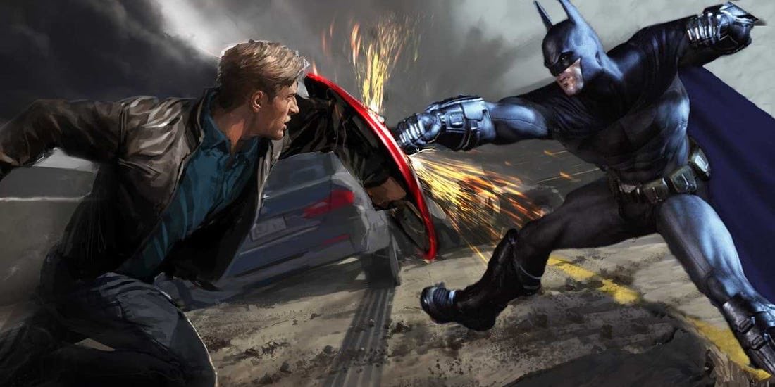 Quarantake: Batman will always lose in a fight vs Captain America