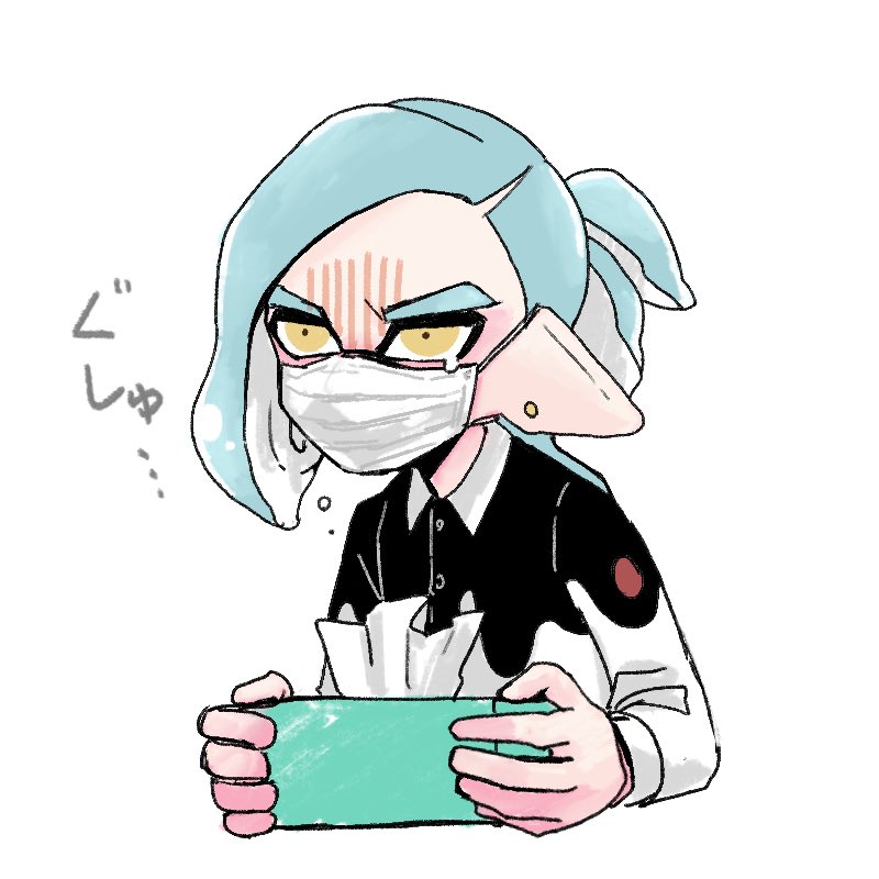 胡桃原コルク على تويتر あいぱっよ練習 春のくるみ君 花粉症