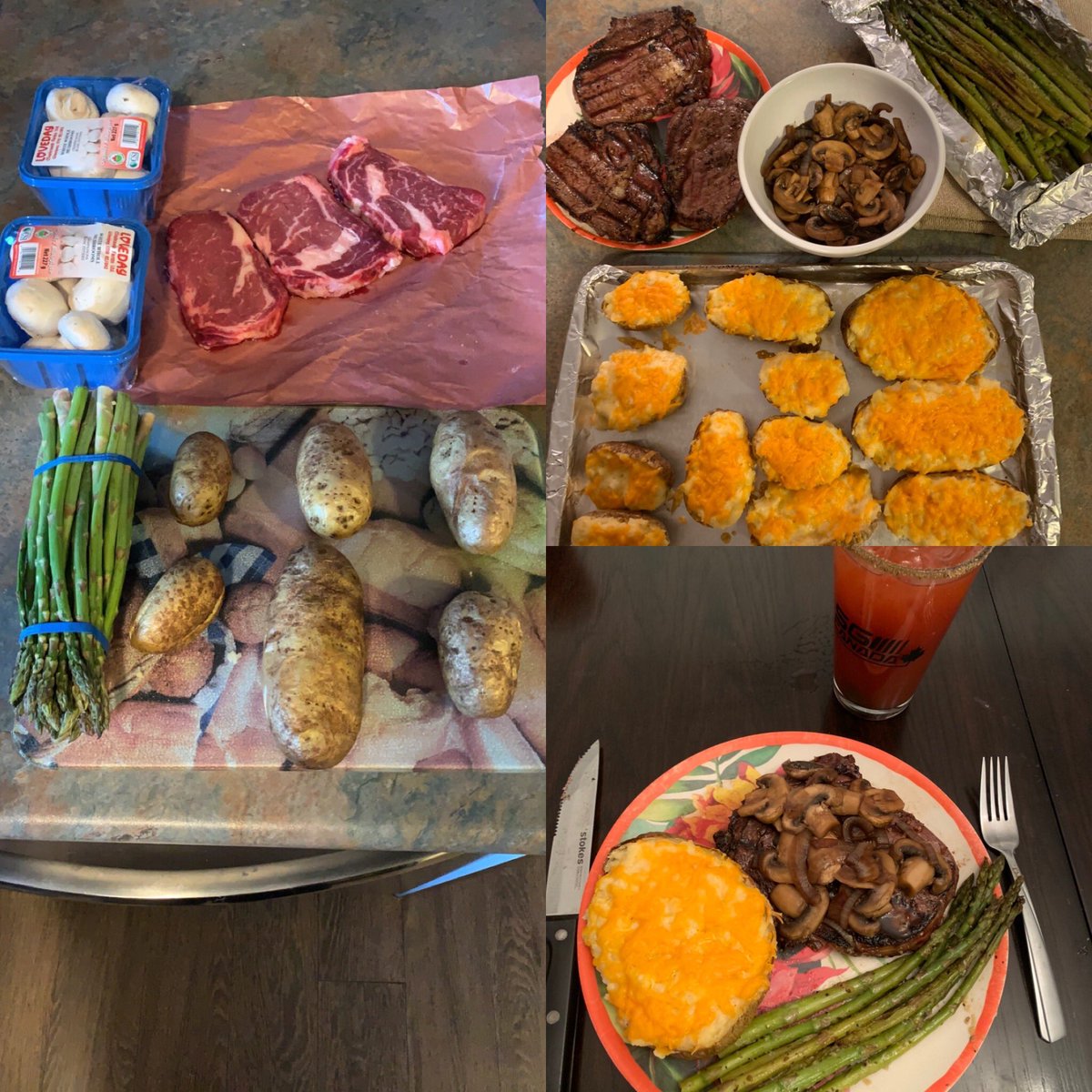 Big thanks to <a href="/billysbeef/">Billysbeef</a> for the unbelievable steak tonight. It really makes you want to hug yourself. #wellaged #AAA #chefmike