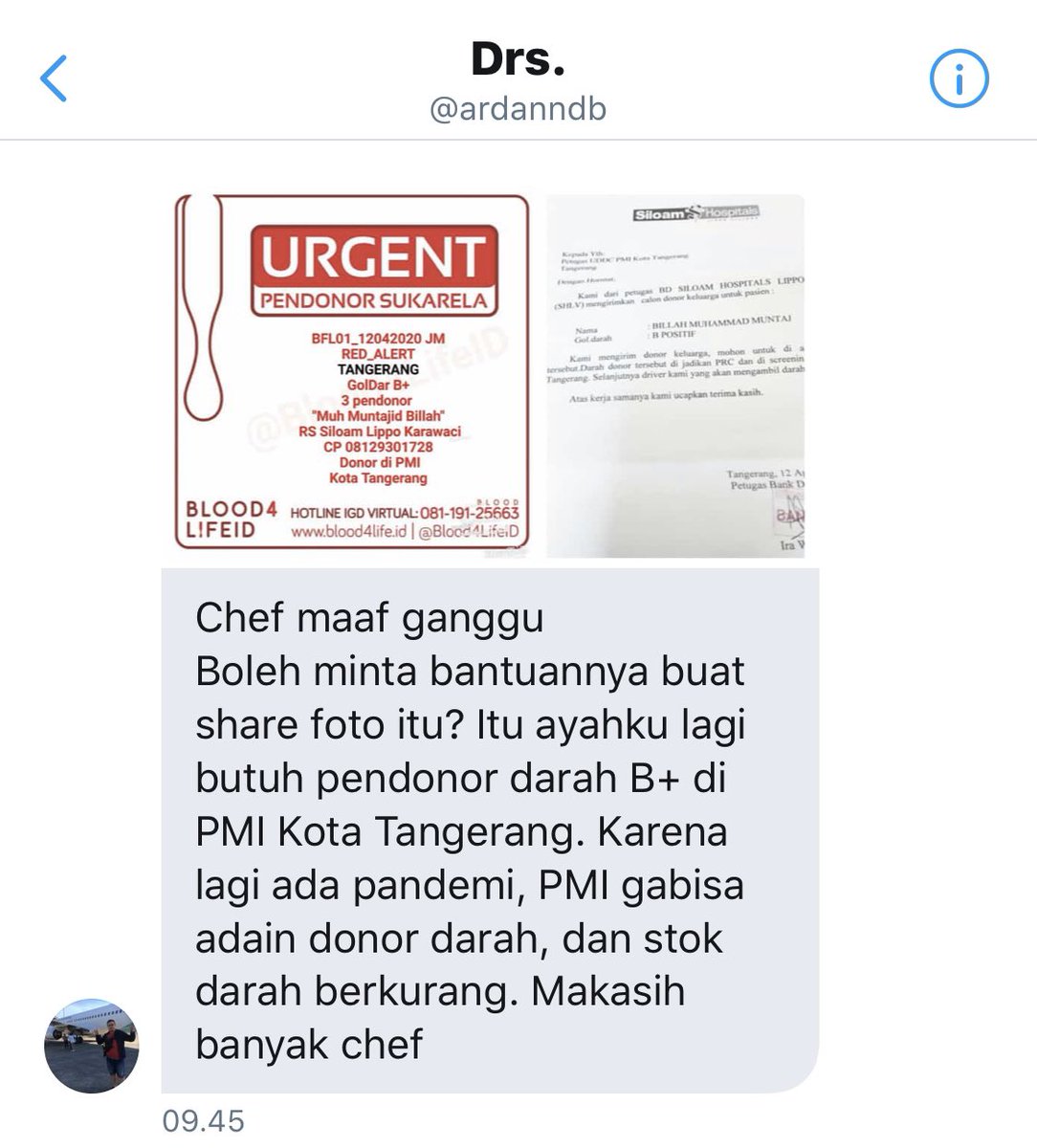 ArnoldPoernomo's tweet photo. Twitter please do your magic

Tolong di bantu siapapun kalian yang ingin membantu... https://t.co/dL5JFyNhQY