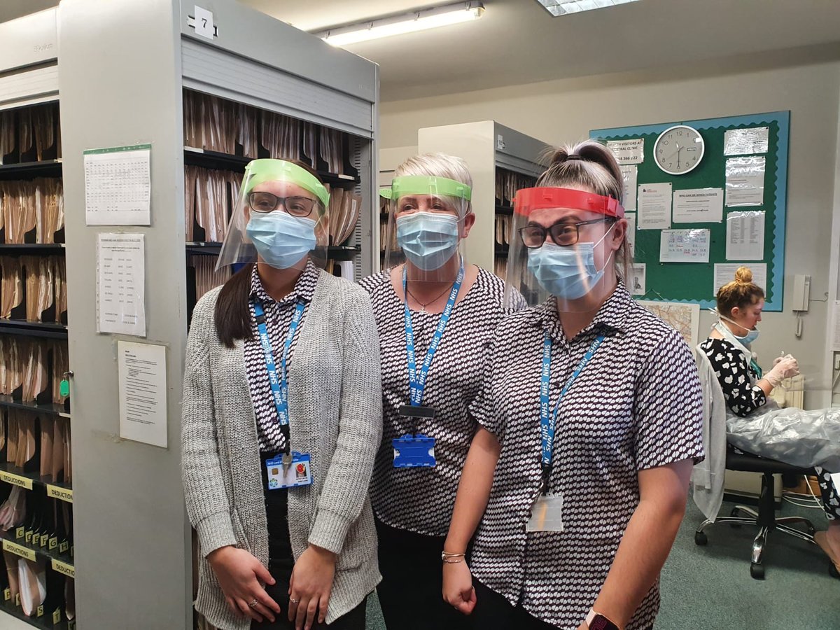 ShirelandDesign's tweet photo. @twentyishteach Hi, I am from a school in Smethwick, Birmingham, we have been making visors and screens for our local GP practices, pharmacies and hospices. I think our donations are in around 12 different places now. https://t.co/WqIG3pu1RC