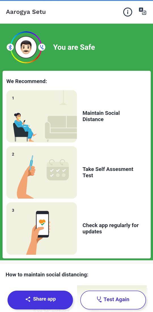 DrikPost's tweet photo. #DrikPost
Did you install the #AarogyaSetuApp 🤔
1. Select your language.
2. Enter your mobile number.
3. Allow AppAccess to Activate your 🛡.
You safety at your fingertips 👍
10M+ got their #AarogyaSetuShield, Did You ‼
📱 https://t.co/AaoAWDvt2c
🍎 https://t.co/HSVgmQkpSW https://t.co/enlGfdQamH