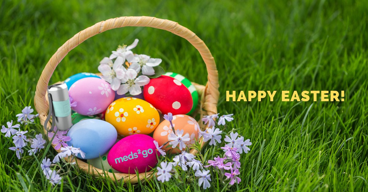 We wish all our followers a very happy, healthy and safe Easter!

#HappyEaster2020 #meds2go #coolone