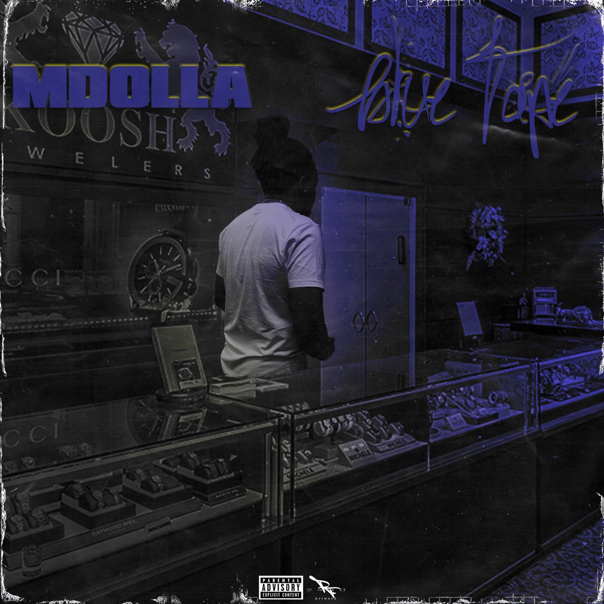 IamMDolla's tweet photo. The Blue Tape ep dropping soon #SubscribeNow MDolla - ScareFace video out now like, comment, subscribe to my YouTube an tap in https://t.co/GO22eUchDB #NewLevelAssociation #NLA🦍 #MDolla 〽️💰 https://t.co/1LALGCAgh9