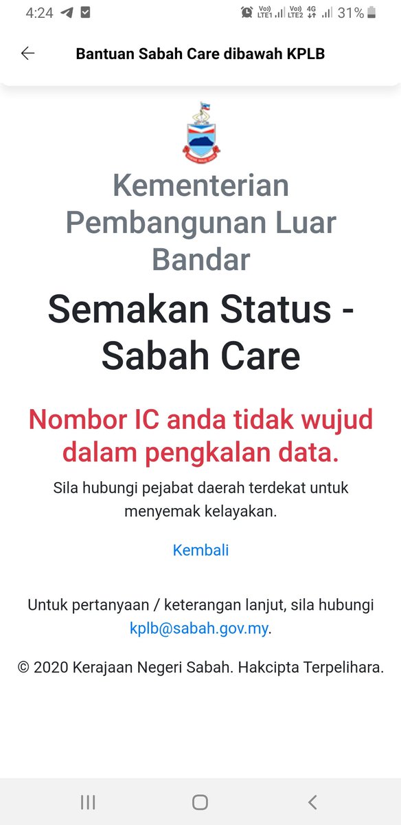 Jabatan Penerangan Sabah Pa Twitter Muat Turun Aplikasi Sabah Pay Gt Buka Laman Utama Sabah Pay Gt Tekan More Gt Tekan Mini Apps Gt Tekan Bantuan Sabah Care Dibawah Kplb Sumber