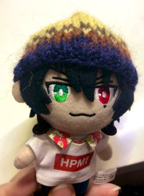 お母ちゃんがニット帽を一瞬にして編み出してくれた?かわい!! 