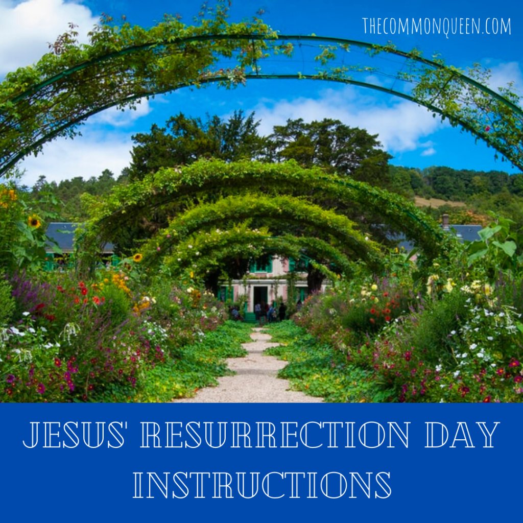 thecommonqueen's tweet photo. I love Jesus' first interaction after the resurrection. In it we are left some encouragement and instructions. Check out my newest post: Jesus' Resurrection Day Instructions https://t.co/ZxbTDu1PiQ https://t.co/ycQCCzANjq