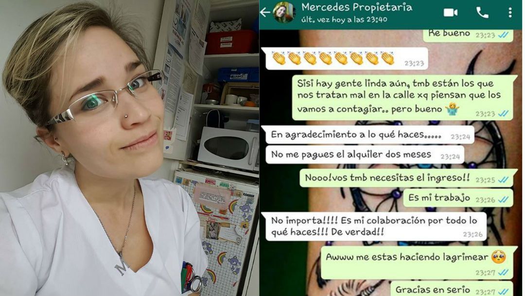 nmasforo's tweet photo. #LoMásVisto: “No me pagues la renta dos meses”, así agradecen labor de enfermera argentina https://t.co/3ZrtH7TerE https://t.co/HExeVEO8V0