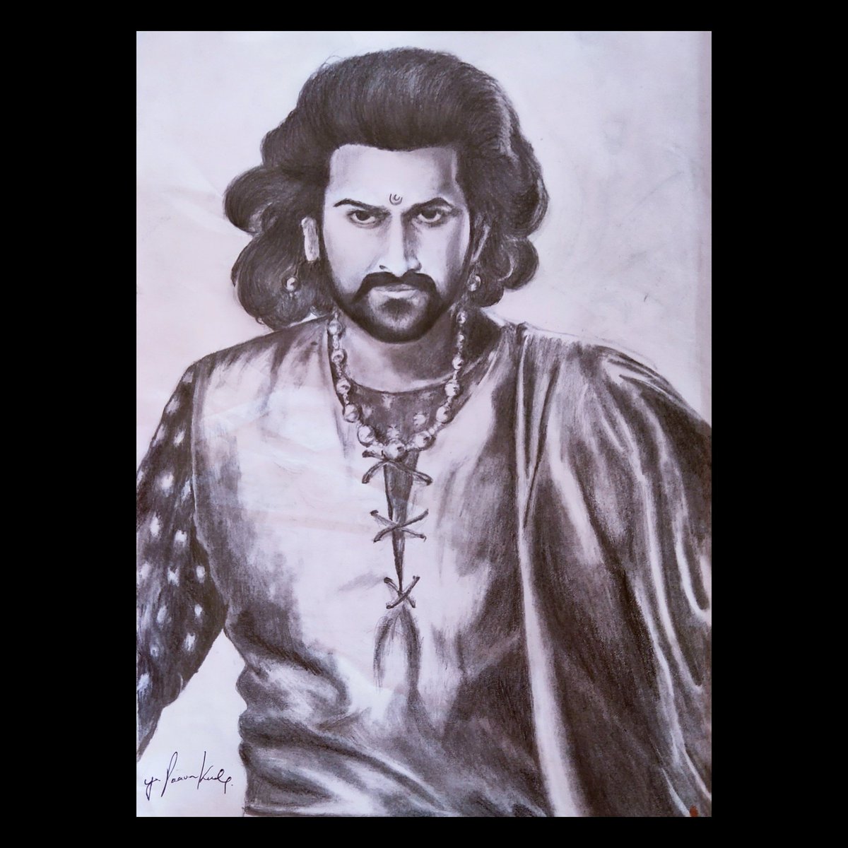 paavankumar14's tweet photo. Prabhas by me 
#Prabhas #Bahubali2 #bahubali https://t.co/DcTzjXf6UC