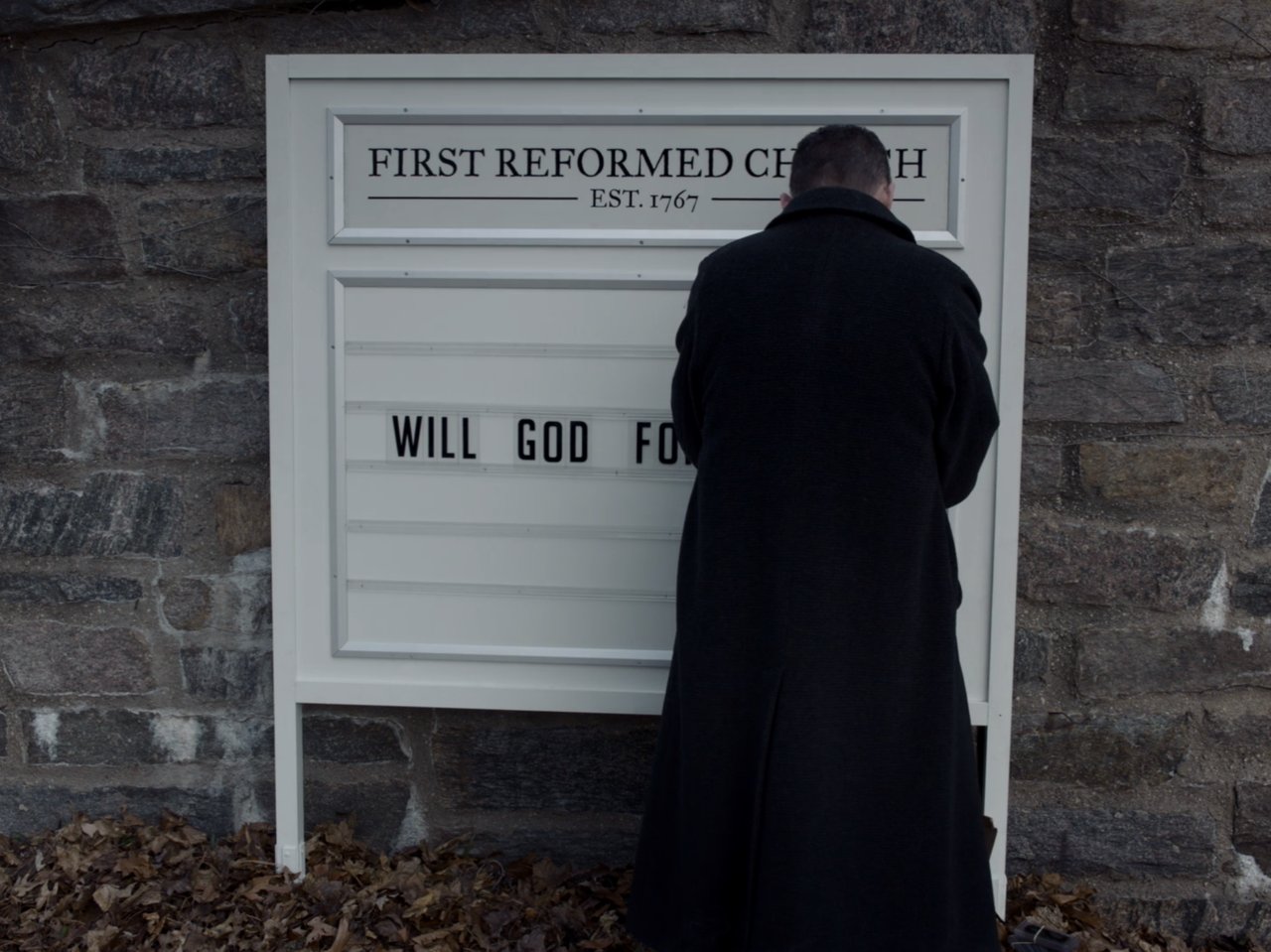 One Perfect Shot on Twitter: "FIRST REFORMED (2018) Cinematography by  Alexander Dynan Directed by Paul Schrader Read about its visual austerity:  https://t.co/RY2o4MjqYG… https://t.co/iPwyfV7t42"