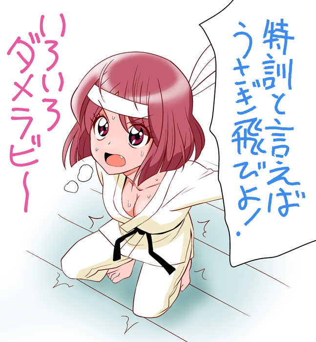ヒープリ、次回は特訓回だけどのどかがうさぎ跳びって大丈夫か