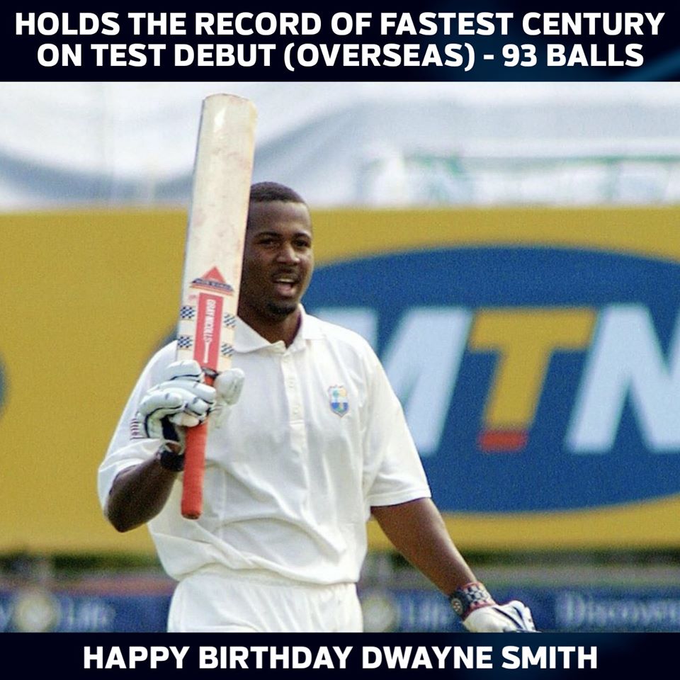 Join us in wishing Dwayne Smith, a very happy birthday. 