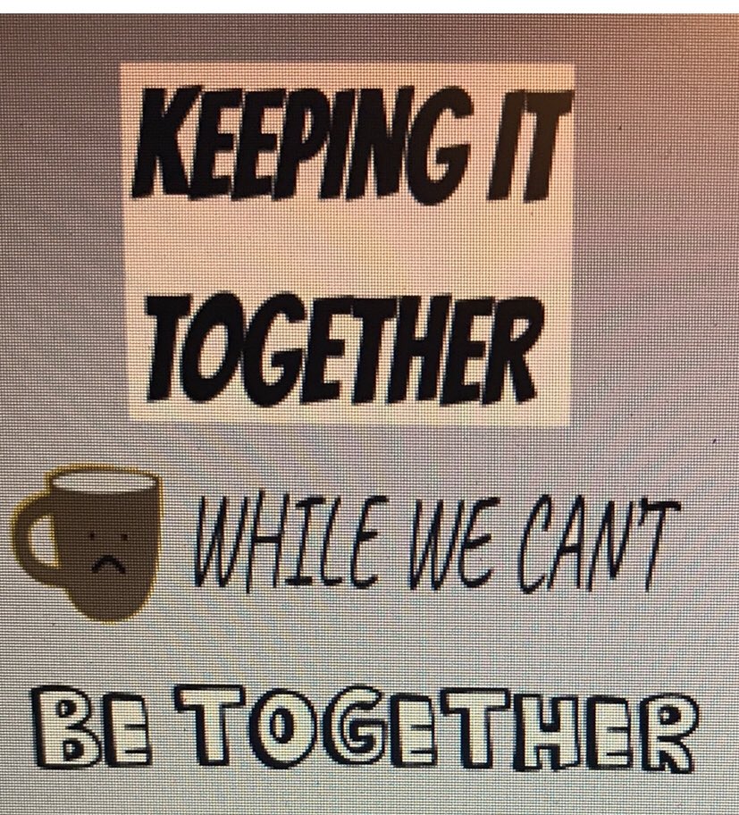 jonesb229's tweet photo. Hey ya’ll, sneak peek at a zine I will be releasing in the next week or so, about practical tips I’ve gathered on maintaining connectivity while also social distancing. More to come.  #beatcovidblues https://t.co/wM8yRyIaC5