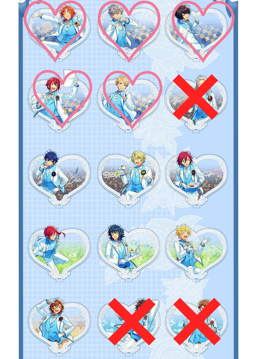 あんスタ 中国 ハートアクスタ 凪砂