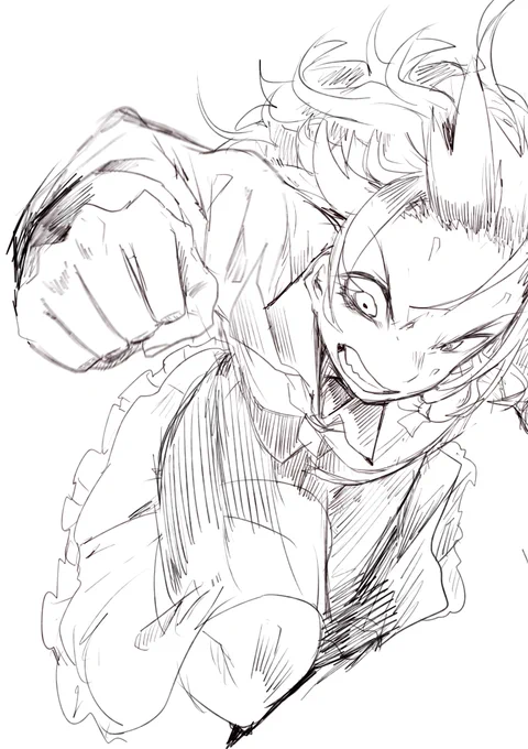 定期的に描きたい殴りアングル 