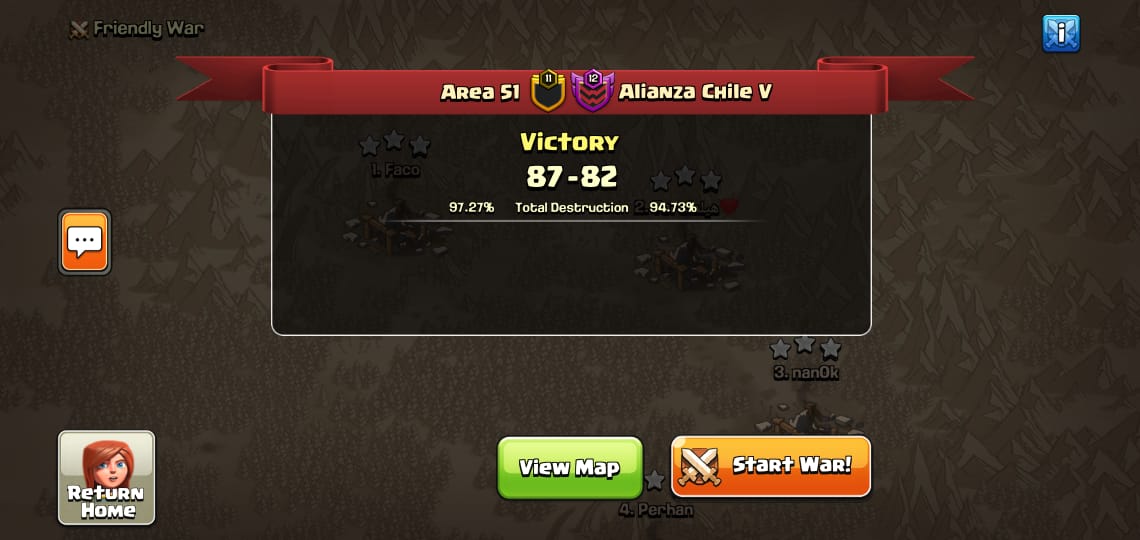 Y seguimos con buen paso en @guerra_liga y los 3 pts de la 2da jornada se quedan con nosotros 👽♠️
¡Paso firme!