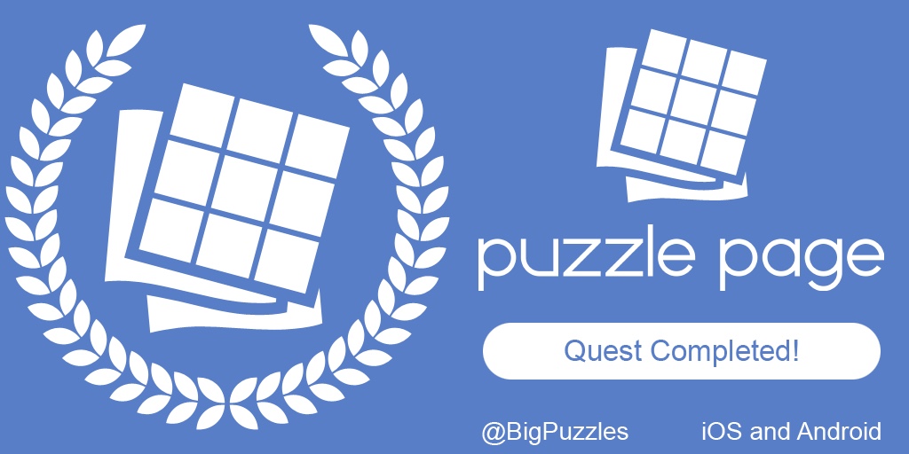 mjcook8210's tweet photo. I completed a quest in #PuzzlePage. Play for free! https://t.co/FBle2TkXUL https://t.co/nj9yAfCV4K