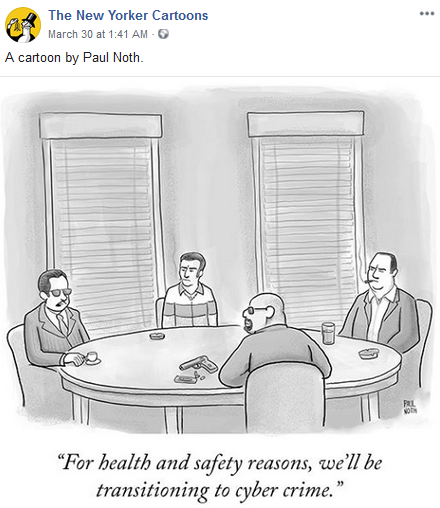 Everyone has to work remote.... really, everyone! 😆#cybercrime