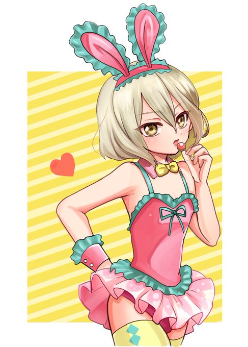 リプきたプリキュア男子のバニーガール描くのtwitterイラスト検索結果