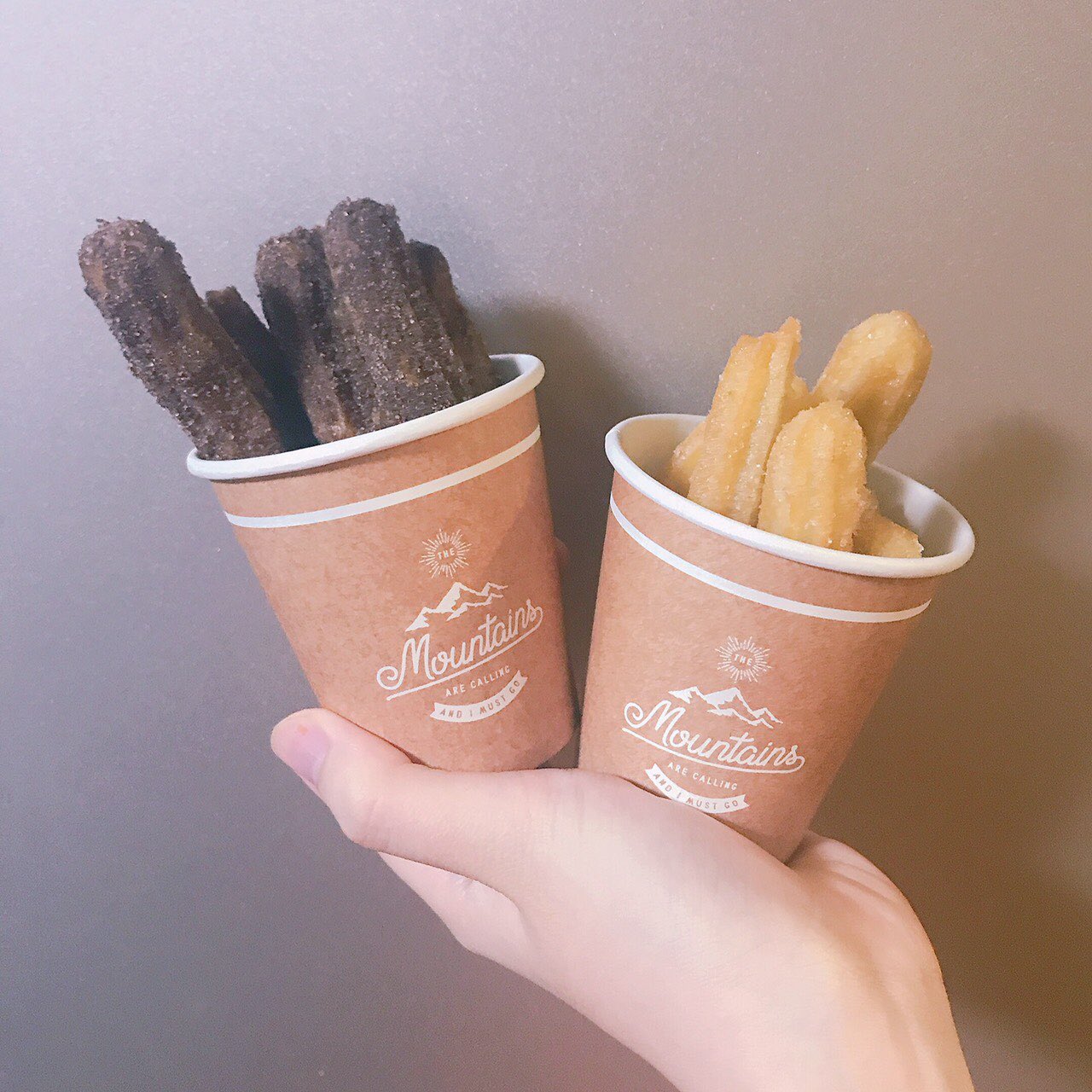 ななし ディズニーチュロス作ってみた チョコとシナモン両方美味しかった うちで過ごそう T Co Ggtbehi69b Twitter