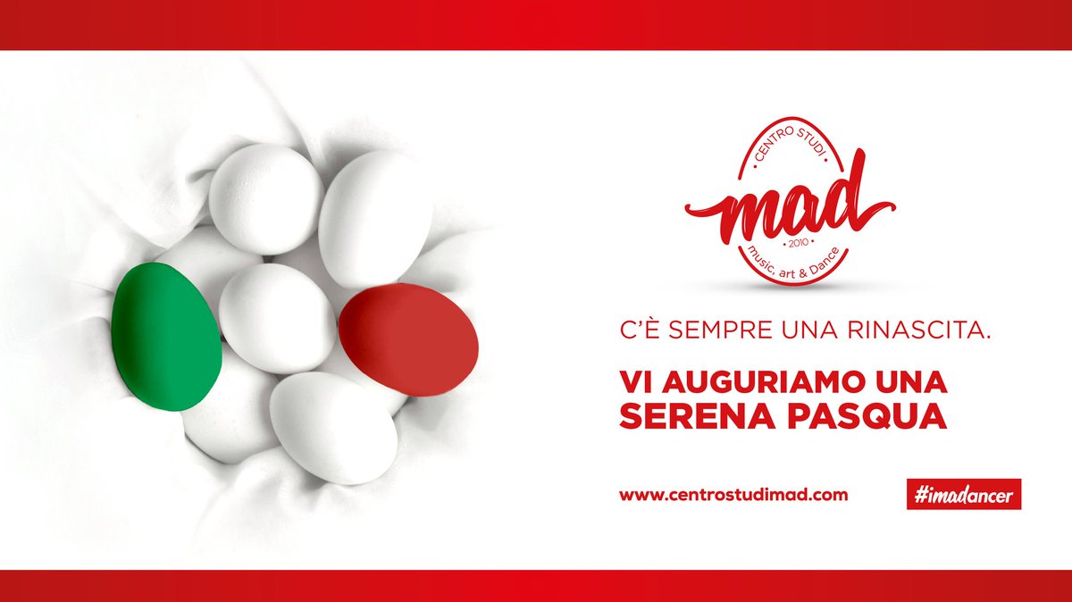 CENTROSTUDIMAD's tweet photo. 💪🏻Anche oggi dobbiamo stare #unitimadistanti🤗
Insieme rinasceremo🌈 e avremo nuove speranze e ragioni per essere felici😃
#BuonaPasqua da tutti noi dell' ASD @CENTROSTUDIMAD ❤️🇮🇹

#centrostudimad #reggiocalabria #iorestoacasa🏡 https://t.co/30eLJZc0DA